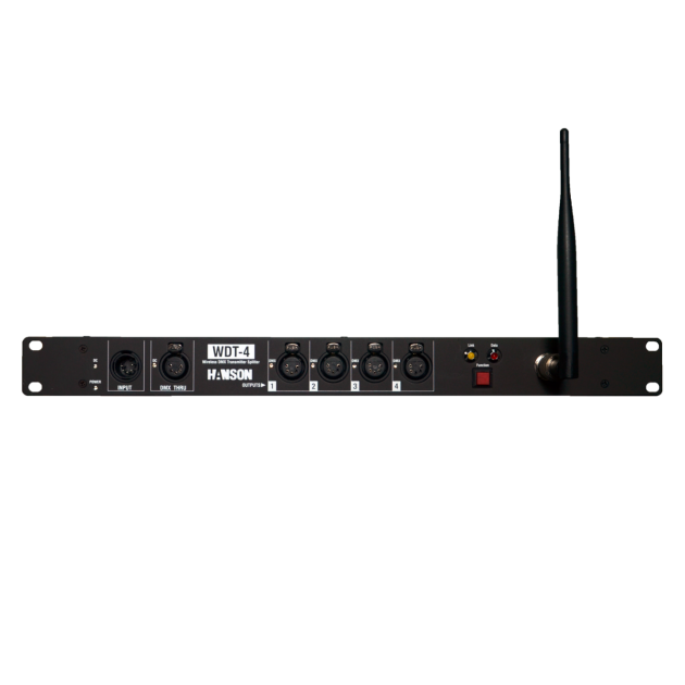 WDT-4 機櫃型無線DMX512 發射訊號獨立隔離分配放大器 1