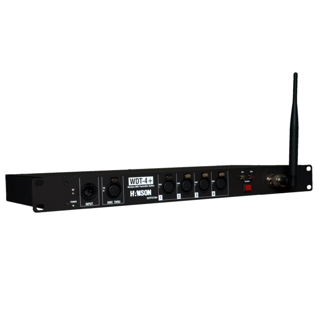 WDT-4+ 機櫃型無線DMX512 大功率發射訊號獨立隔離分配放大器 3